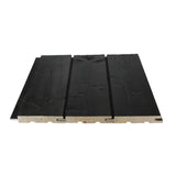 Profilholz, Saunapaneel STS3 15x95x2400, Saunaschutz Kohle, Fichte