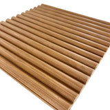 Profilholz, Fingerpaneel 15x95x2400, Schwarzerlenton + Saunaschutz, Kiefer