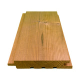 Profilholz, Saunapaneel STS3 18x120, wärmebehandelt, Kiefer, Endnut