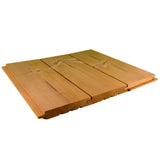 Profilholz, Saunapaneel STS3 18x120, wärmebehandelt, Kiefer, Endnut