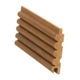 Profilholz, Fingerpaneel 18x83x2400, wärmebehandelt, Radiatakiefer