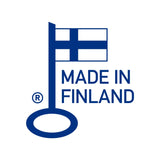 Viertelrund 15x15x2400, Kiefer, Weiß