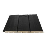 Profilholz, Saunapaneel STS3 15x95x2400, Saunaschutz Kohle, Fichte