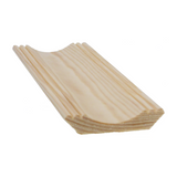 Deckenleiste Dekoration 16x63x3300, Kiefer unbehandelt