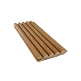Profilholz, Fingerpaneel 15x95x2400, Schwarzerlenton + Saunaschutz, Kiefer