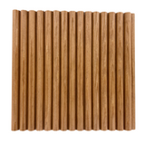 Profilholz, Fingerpaneel 15x95x2400, Schwarzerlenton + Saunaschutz, Kiefer